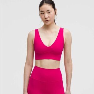 Lululemon Align V-Neck Bra *Light Support, C/D Cup Passionate